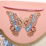 Пакет подарочный «Изящные цветы» 31*42*12 см, микс