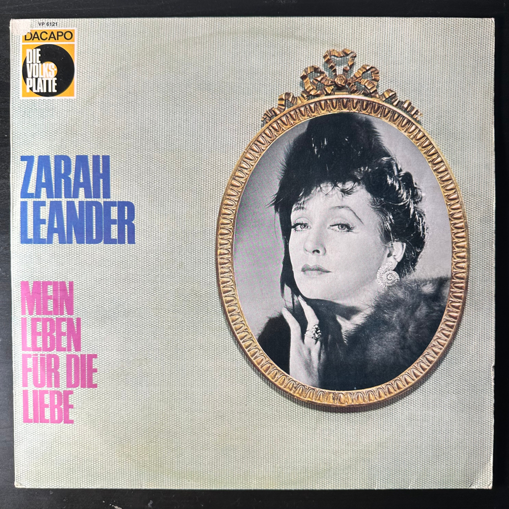 Zarah Leander ‎– Mein Leben Für Die Liebe (Германия)