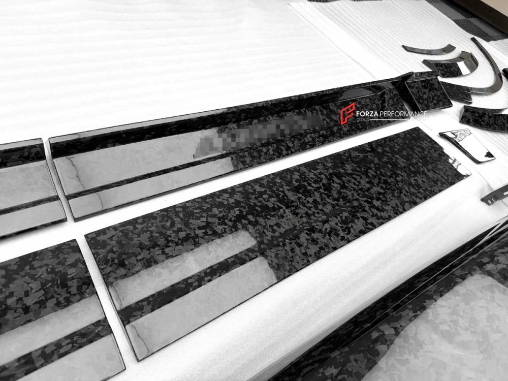 Обвес переделка из кованного карбона для ROLLS-ROYCE CULLINAN СЕРИИ 1 2018 - 2025 АПГРЕЙД ДО СЕРИИ II РЕСТАЙЛИНГ Ройс Куллинан