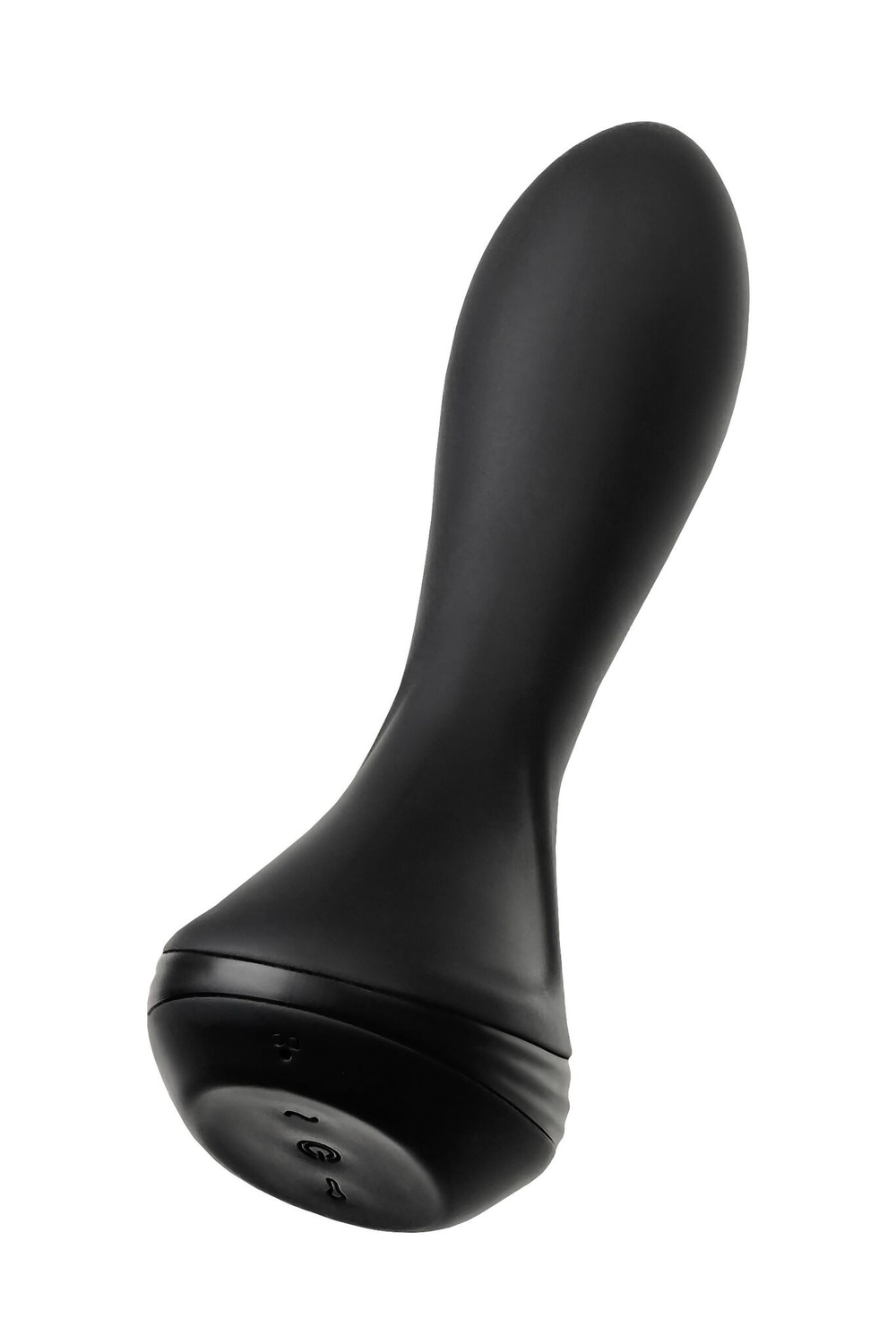 Черная надувная анальная вибровтулка Phoenix - 13,5 см. (Цвет: черный)