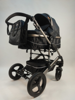 Коляска-трансформер с сумкой 2 в 1 Luxmom 555