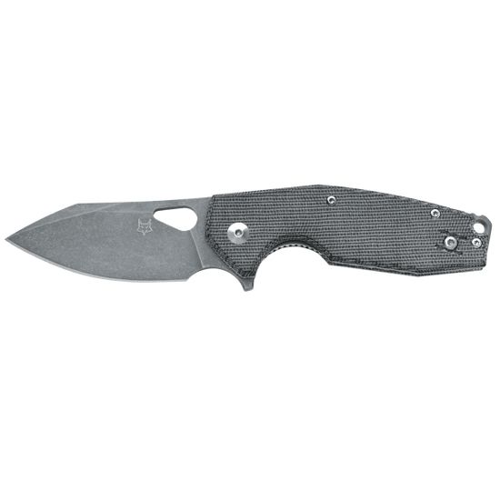 Нож FOX Knives FX-527LI MB Yaru клинок из стали M398 , рукоять титан