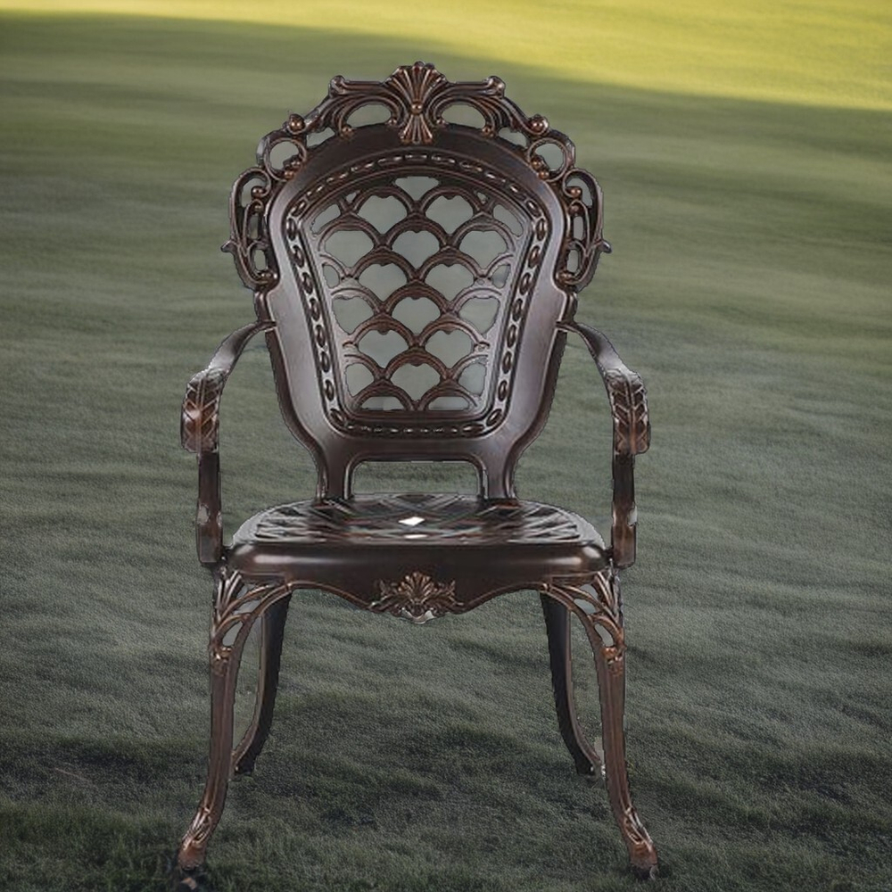 Кресло из литого алюминия ФИНЛЯНДИЯ-4 «FINLAND-4» арт.6001