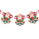 Растяжка бумажная новогодняя «С Новым Годом - Дед Мороз» 220 см