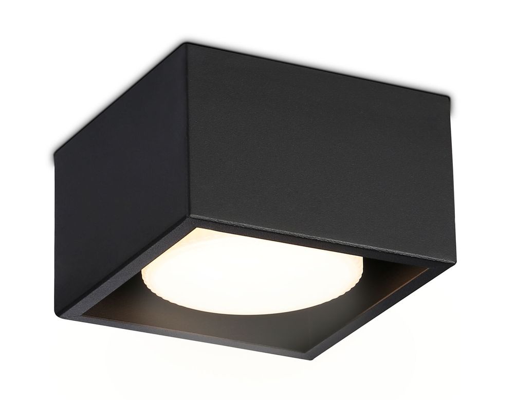 Светильник накладной TN70827 BK черный GX53 max 12W 100*100*60