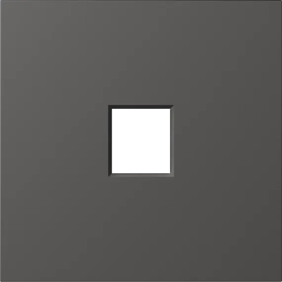 Donel S08 матовый титан накладка 1-я для розеток RJ45,TV,SAT,HDMI , серия DB
