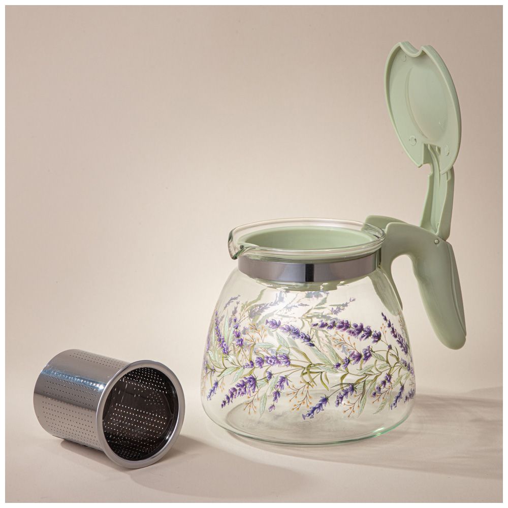 ЗАВАРОЧНЫЙ ЧАЙНИК AGNESS С ФИЛЬТРОМ "ДУША ПРОВАНСА" 900 МЛ.