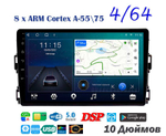 Topway TS10 4+32GB 8 ядер для Toyota Avensis 2009-2011