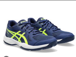 ASICS, UPCOURT 6, Volleyball, BLUE EXPANSE/SAFETY YELLOW, MEN, US 11,5 /EUR 46 /UK 10,5 /СМ 29,5