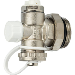 Регулируемый концевой фитинг с дренажным вентилем, ручной воздухоотводчик 1"