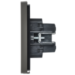 FORTE&PIANO Выключатель 2-клавишный перекрестный 10А FP309 серый IEK