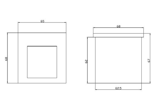Встраиваемый светильник Outdoor O038-L3B