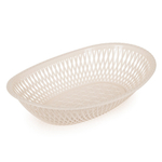 Сухарница овальная (большая) бежевая