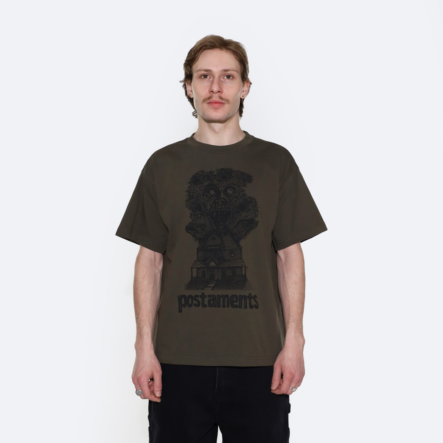 Футболка Postaments Friday Night (khaki) артикул: - купить в магазине Дайс