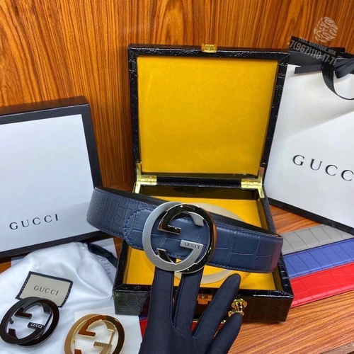 Ремень Gucci из кожи крокодила
