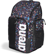 ARENA SPIKY III BACKPACK 45 ALLOVER CONFETTI BLACK