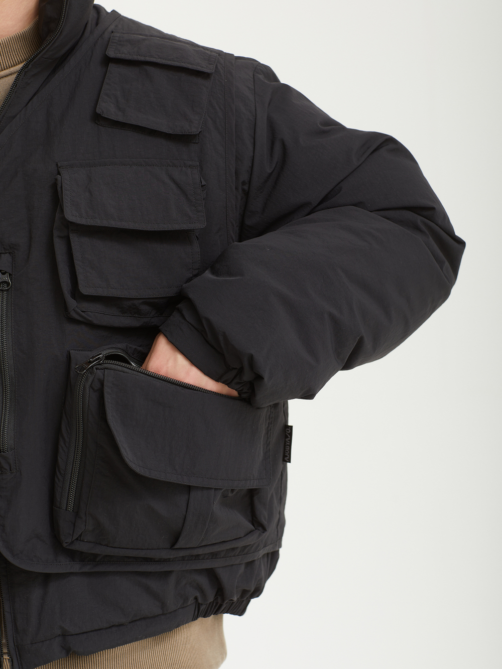 Мужской Пуховик Cargo Vest Layered Padded