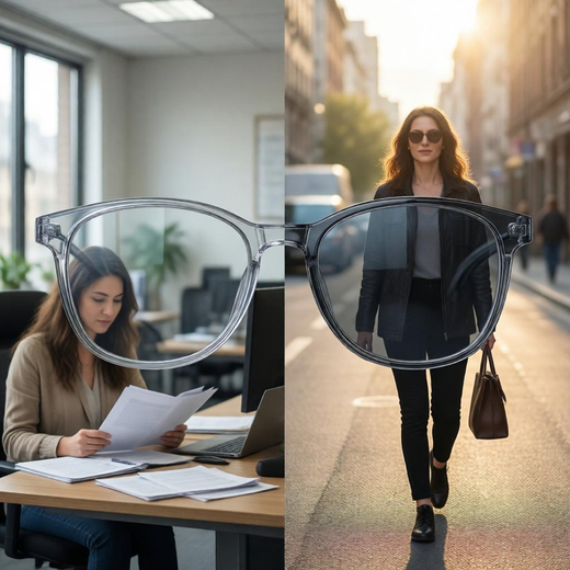 Фотохромные линзы