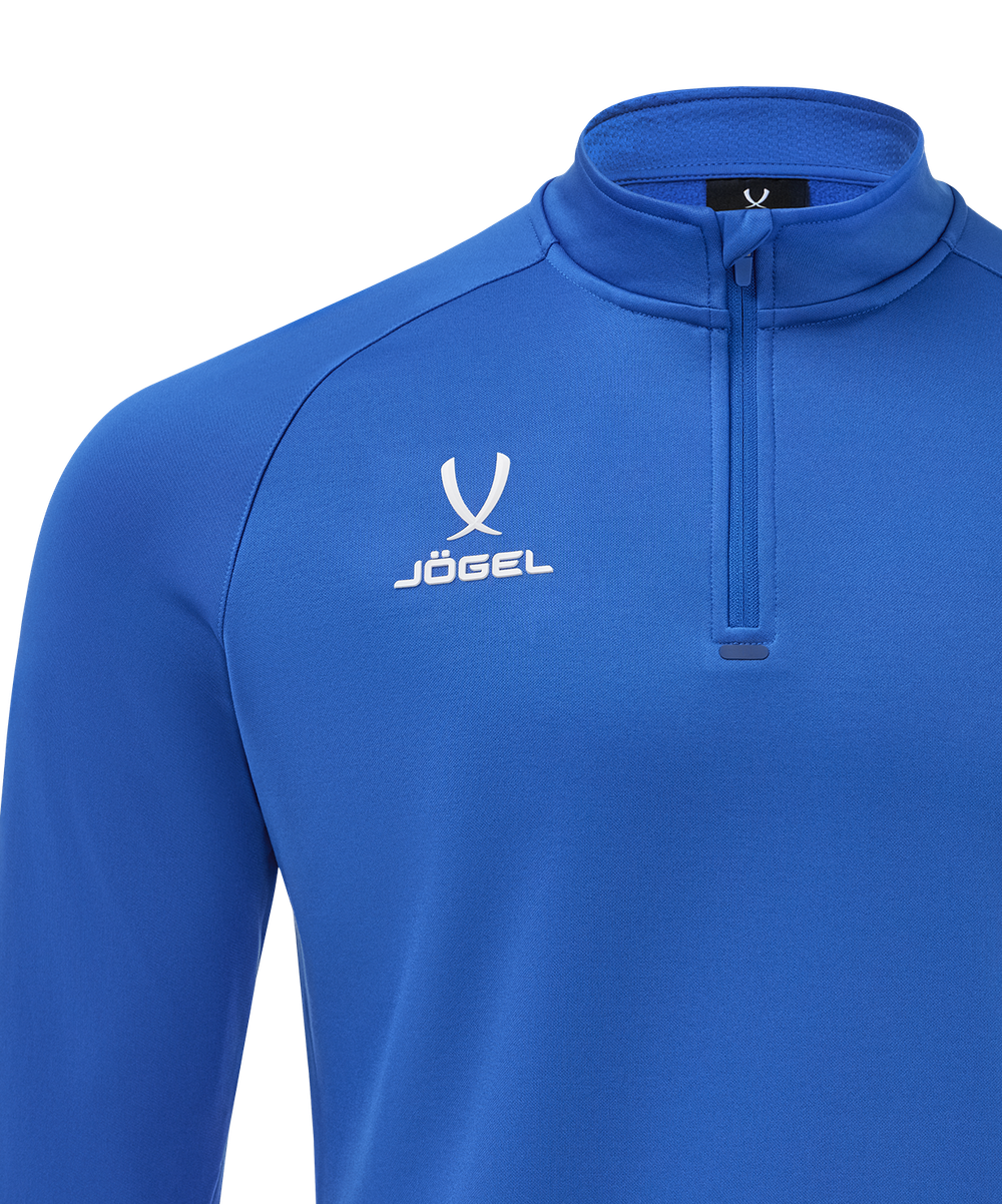 Джемпер тренировочный JÖGEL PREMIER PerFormDRY Training 1/4 Zip Fleece Top, синий