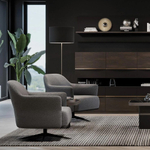 Кресло вращающаяся ножка ENZA HOME MARION EH67495