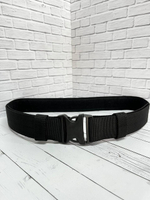 Ремень с фастексом / чёрный
