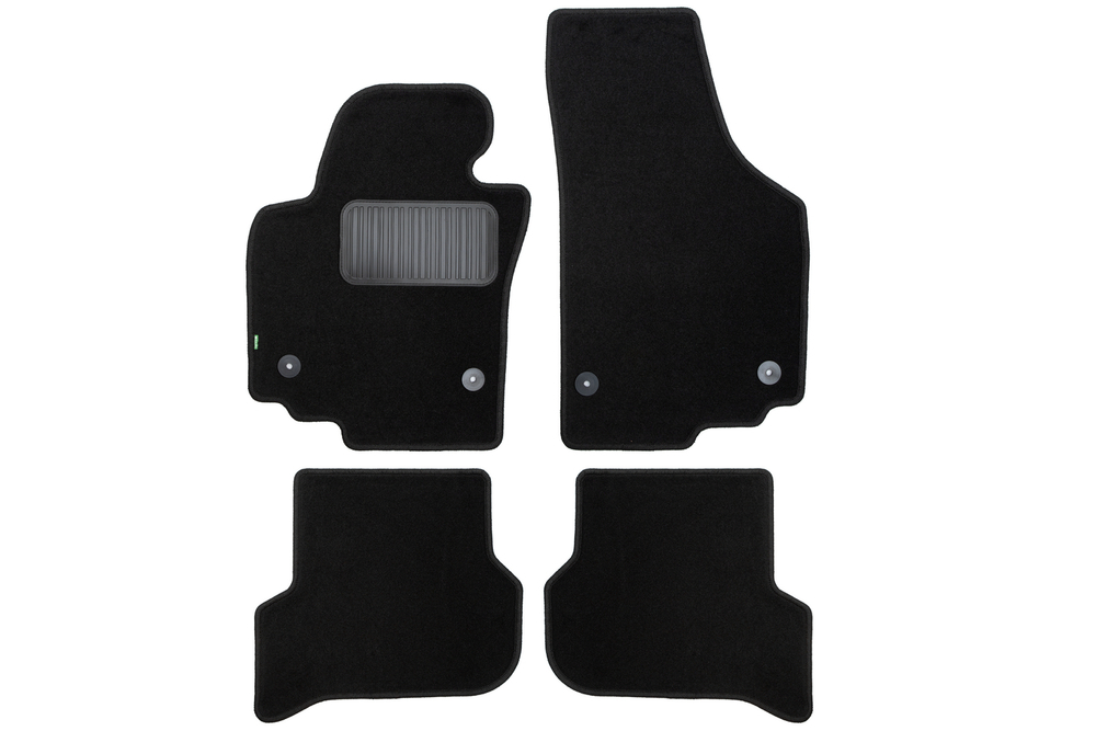 Коврики в салон для SEAT Altea Freetrack АКПП 2004-2009, минивэн, 4 шт. (текстиль) KLEVER02440601210KH