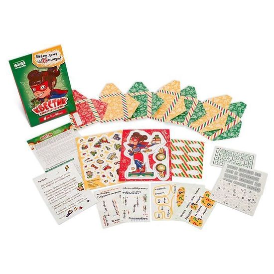 Настольная игра Квестик Супергеройский. Катя.