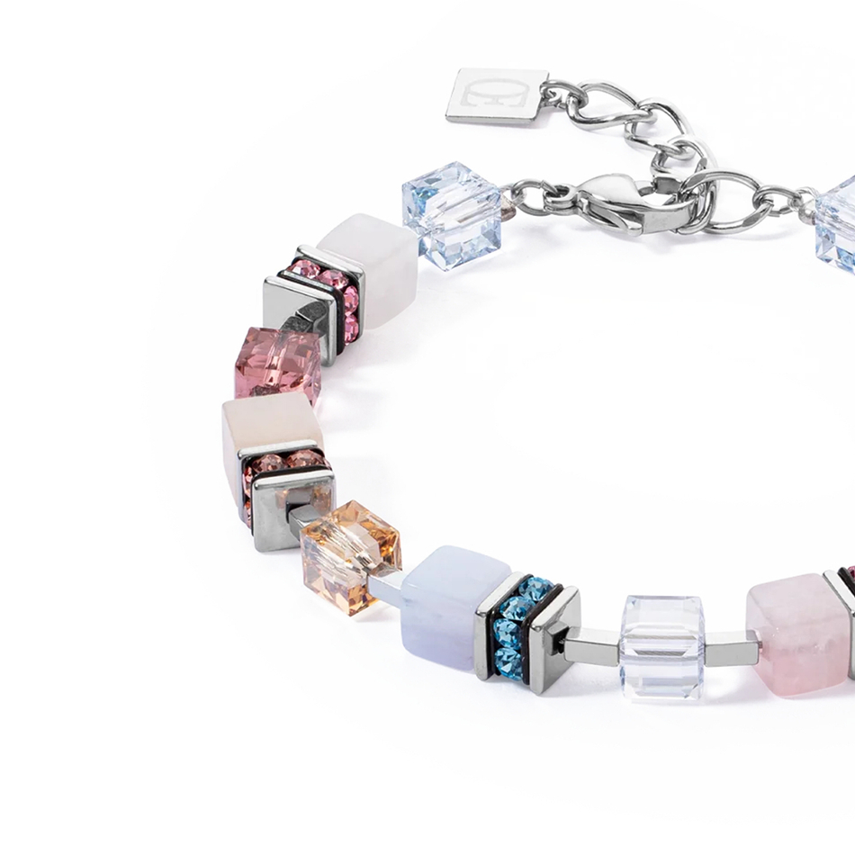 Браслет Coeur de Lion Light blue-Beige 3039/30-0738