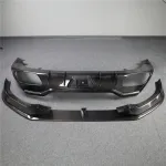 Карбоновая губа переднего бампера для BMW 8 серии M850 M840 G15 G14 G16 БМВ
