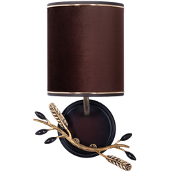 Бра настенный светильник Oliva Branch (Олива Бранч) Каштан левое