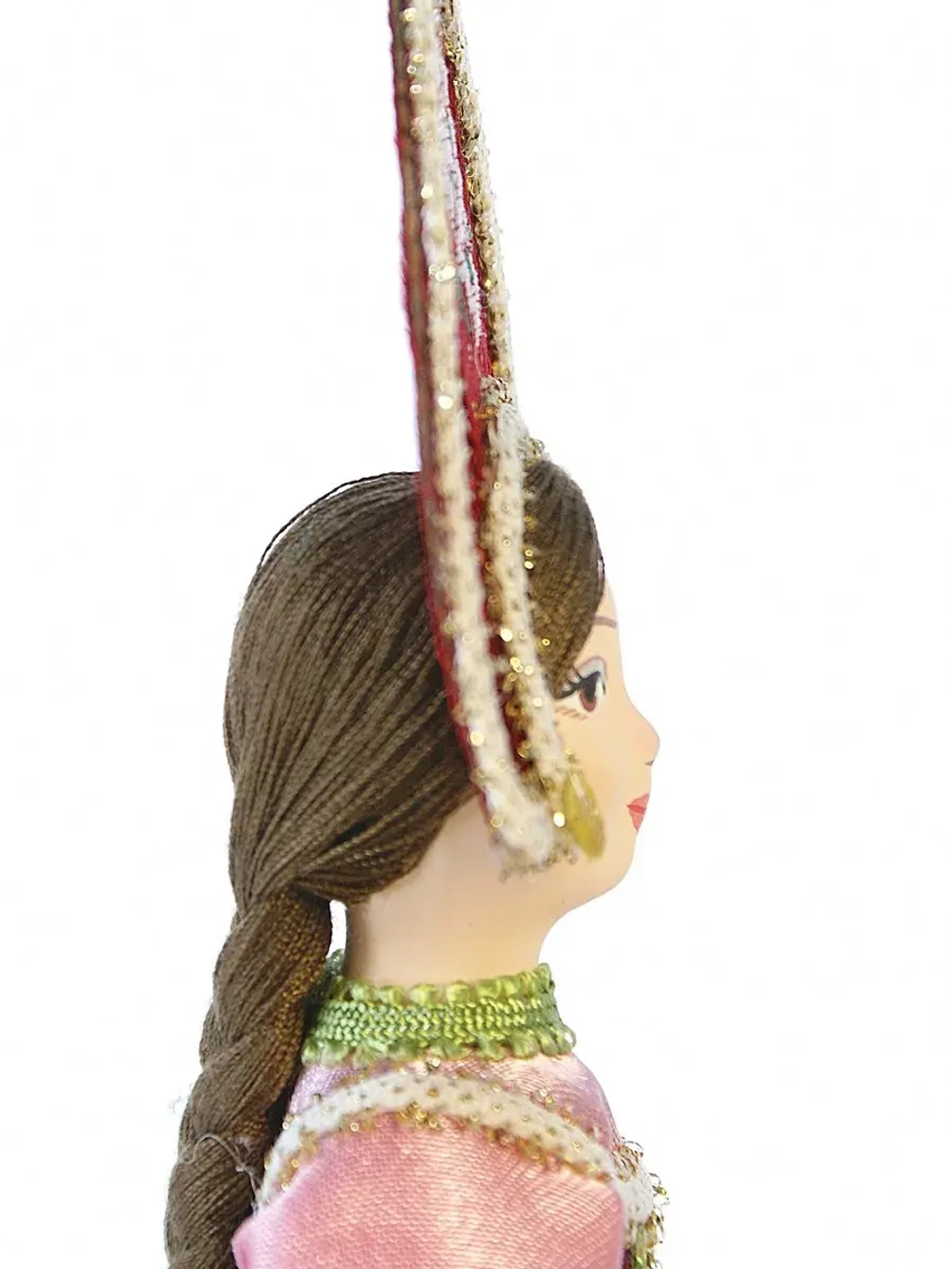 Кукла коллекционная девушка в русской праздничной одежде