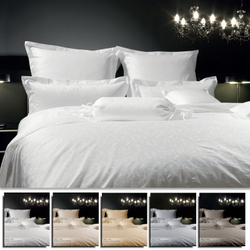 Постельное белье 1.5 спальное Janine Rubin белое