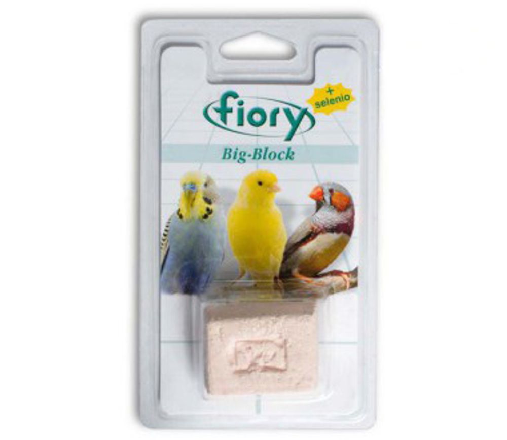 FIORY био-камень 55г для птиц Big-Block с селеном