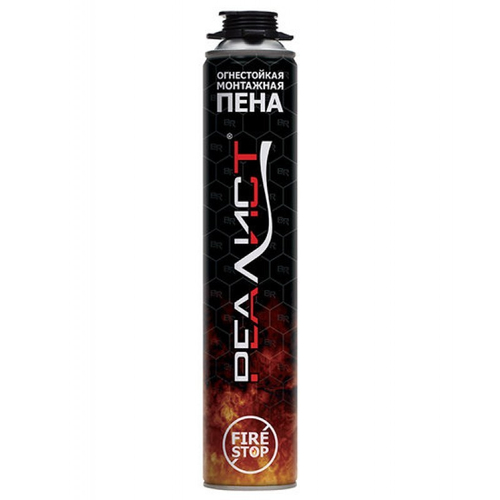 Огнестойкая монтажная пена Realist Pro 65