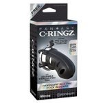 Пояс верности для мужчин с закрытой головкой Hardcore Silicone Cock Blocker (Цвет: черный)