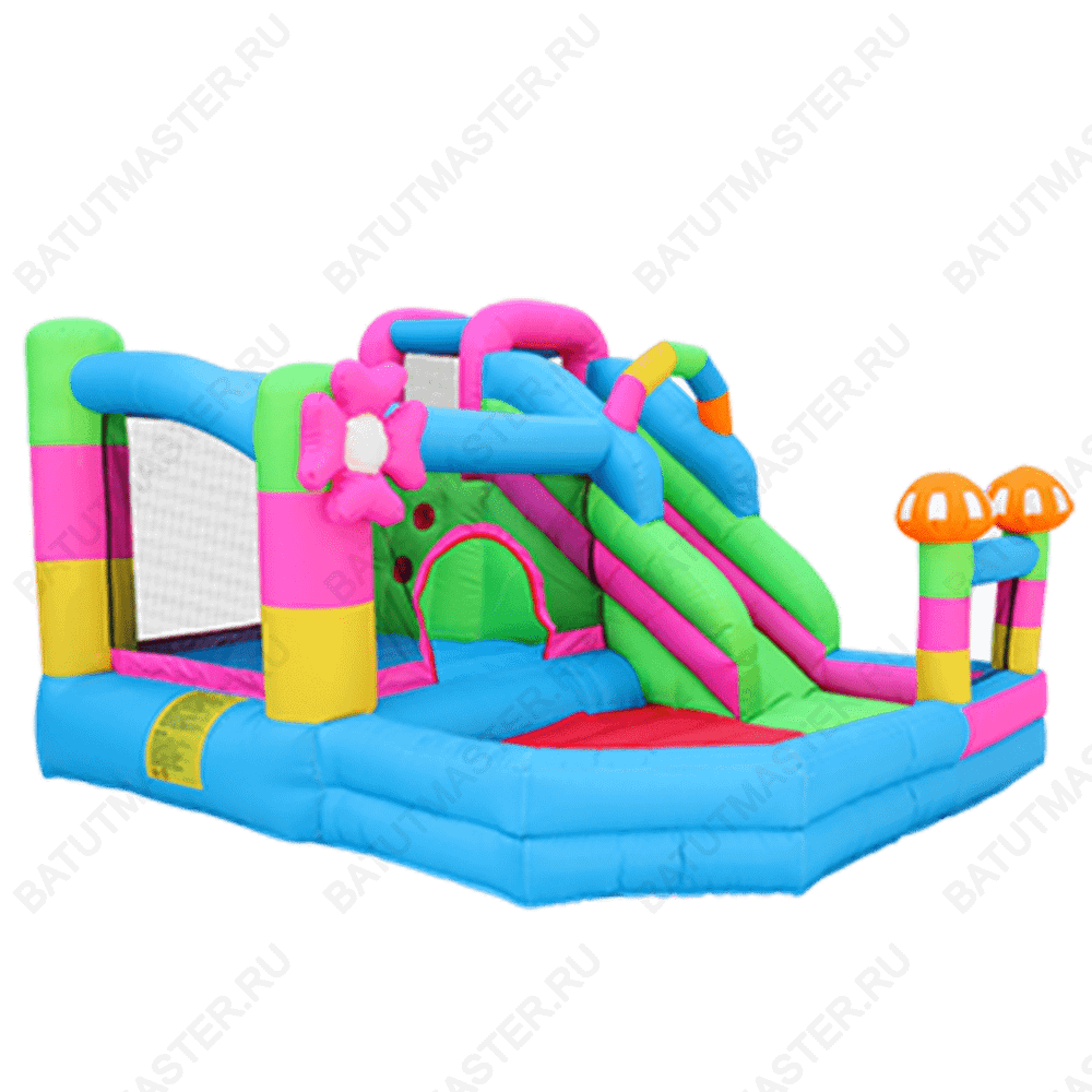 Батут для детей на дачу "Волшебный лес " 3,2*2,8*1,98