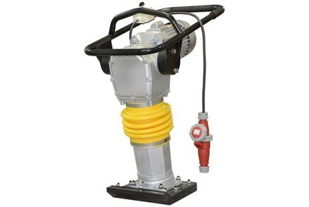 Вибротрамбовка электрическая TSS HCD80B - [80 кг / 7.5 кН / 380V]