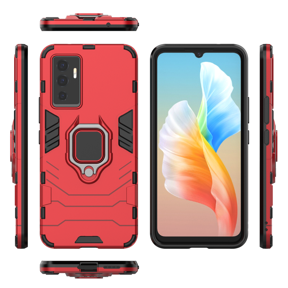 Противоударный чехол с кольцом Panther Case для Vivo V23E