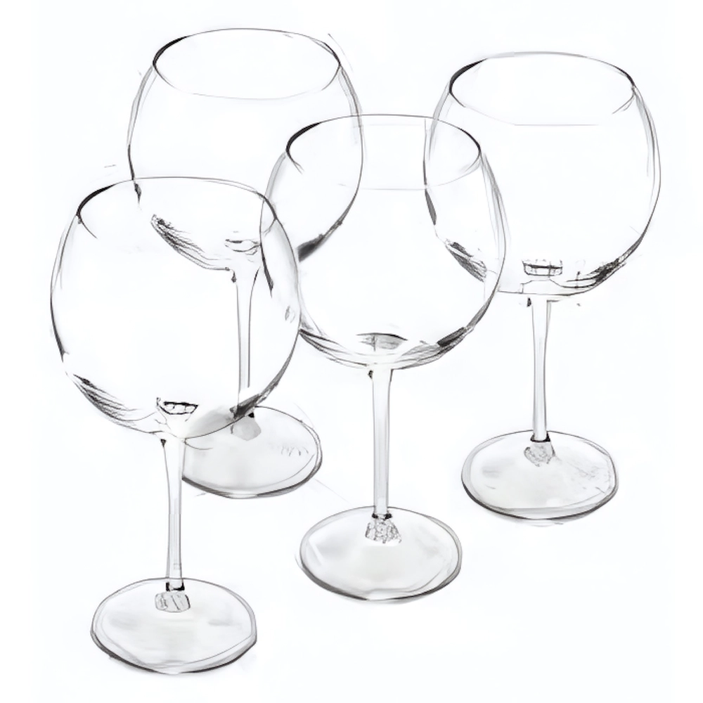 Набор бокалов для коктейлей 4шт 650мл «Время дегустаций» P7648