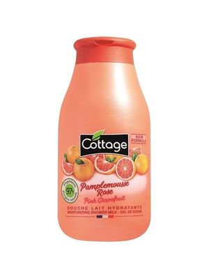 COTTAGE. Молочко для душа увлажняющееГРЕЙПФРУТ / Moisturizing Shower Milk - Pink Grapefruit 250 мл