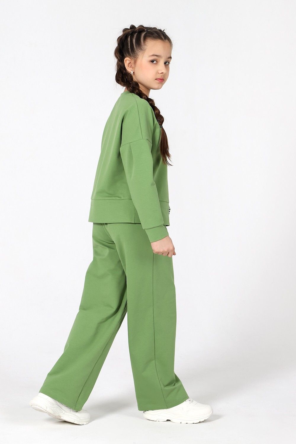 Костюм для девочки Ирма-1 Виотекс ЗЕЛЁНЫЙ