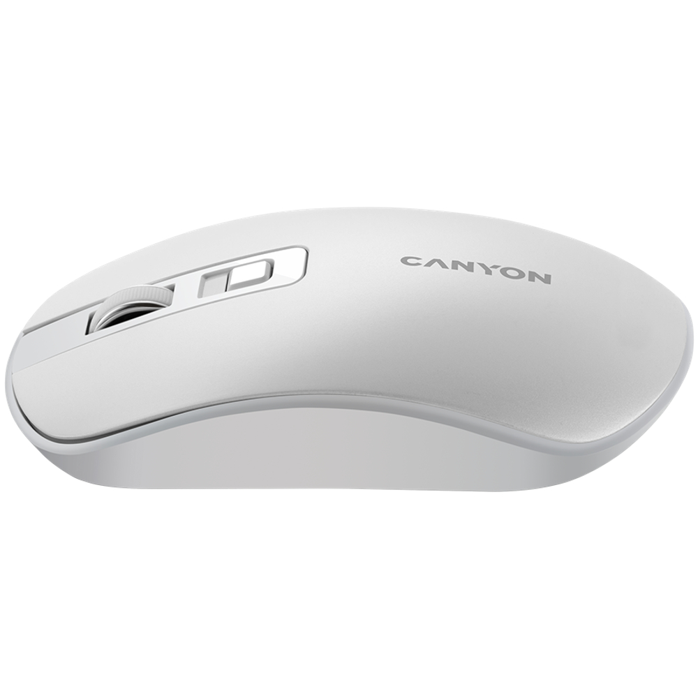 CANYON mouse MW-18 Wireless Charge Pearl White