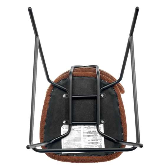 Полубарный стул Pedigree 65 см терракотовое букле