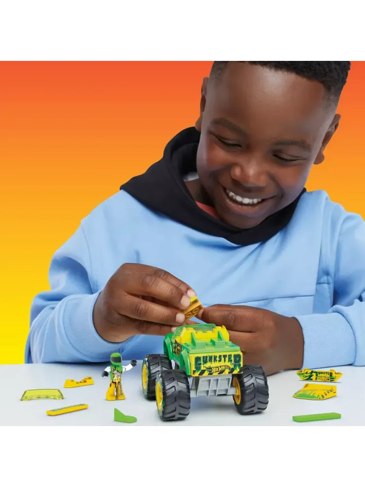 Конструктор Hot Wheels Монстр-трак Гангстер HDJ94