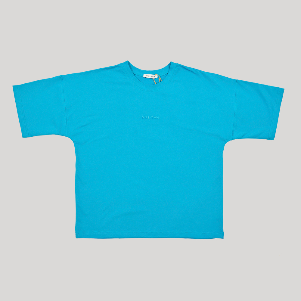 T-shirt LOGO Blue Jewel