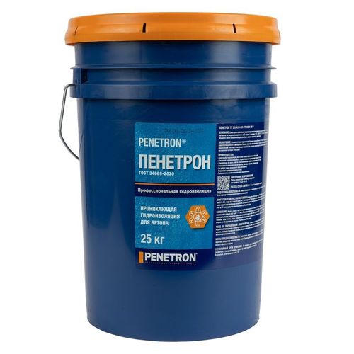 Гидроизоляция проникающая Пенетрон 25 кг
