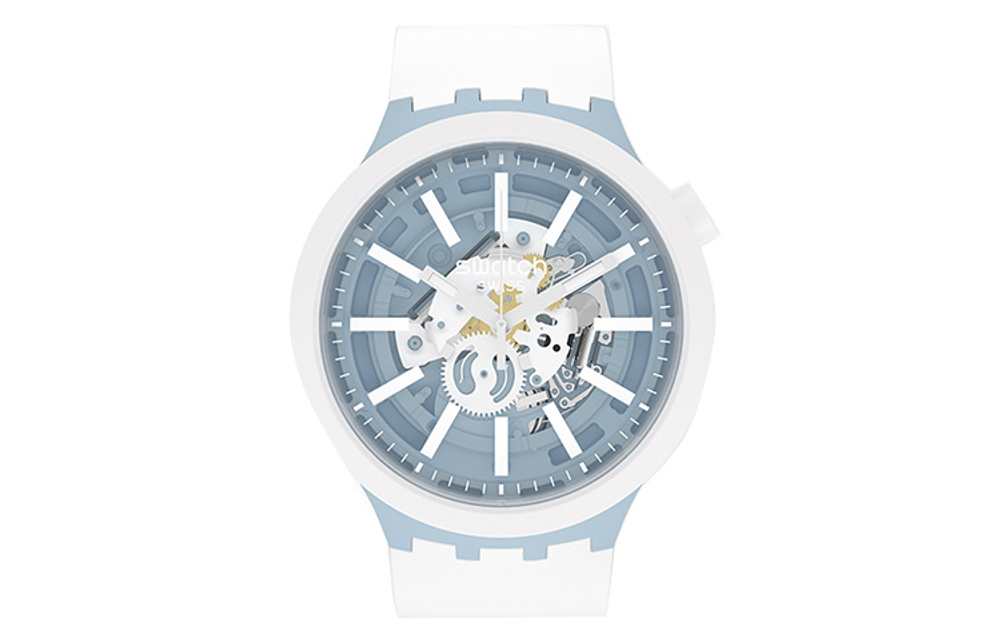 SWATCH Unisex Big Bold Series 47mm Skeleton Watch