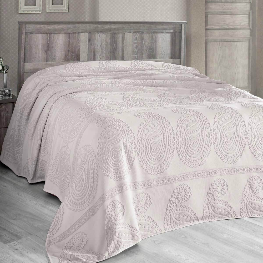 Покрывало 160x220 Arya home Misley бежевый