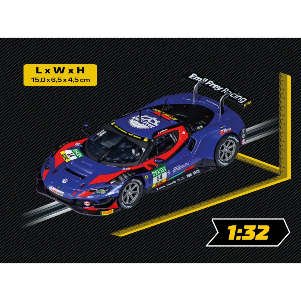 Carrera EVOLUTION - Ferrari 296 GT3 "Emil Frey Racing, No.14", DTM 2023 27761 => Carrera EVOLUTION - Ferrari 296 GT3 "Emil Frey Racing, No.14", DTM 2023 27761.