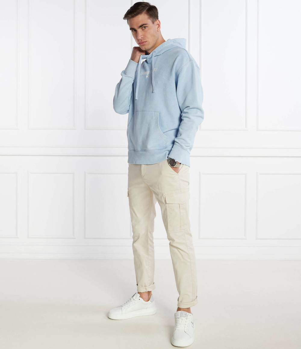 Худи Tommy Jeans - голубой(DM0DM17787)